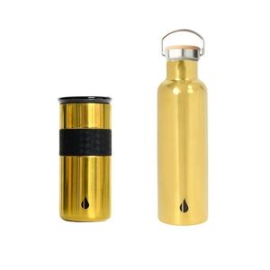 NWOB ELEMENTAL Classic Water Bottle in Limited Edition Brass